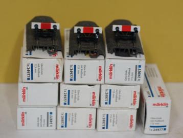 Märklin C- Raileindstuk met stootblok. Lengte 77,5 mm  beschikbaar voor biedingen