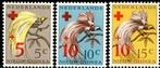 Nieuw Guinea serie 38-40-pf - Rode Kruiszegels, Nieuw-Guinea, Ophalen of Verzenden, Postfris