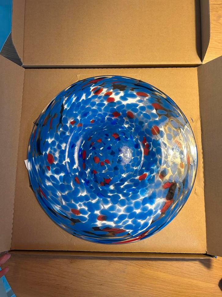 Hay Splash Platter - Nieuw in Doos!, Huis en Inrichting, Woonaccessoires | Schalen en Manden, Nieuw, Schaal, Rond, Glas, Ophalen