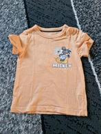 Oranje Mickey tshirt Maat 80 h, Kinderen en Baby's, Babykleding | Maat 80, C&A, C&A, Onbekend, Ophalen of Verzenden