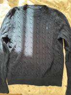 Polo ralph lauren kabel trui blauw, Kleding | Heren, Ophalen of Verzenden, Maat 48/50 (M), Blauw, Polo Ralph Lauren