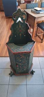 Antieke Hindelopen Kinderstoel, Ophalen, Gebruikt