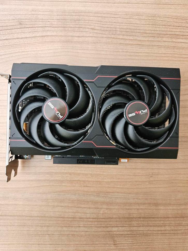 Sapphire Pulse RX 6600 8GB videokaart, Computers en Software, Videokaarten, Zo goed als nieuw, AMD, PCI-Express 4.0, GDDR6, HDMI