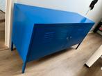 Ikea PS kast blauw metaal, Huis en Inrichting, Ophalen, Zo goed als nieuw