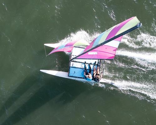 Hobie 16 met trailer. Zeilklaar, Watersport en Boten, Catamarans, Gebruikt, Ophalen