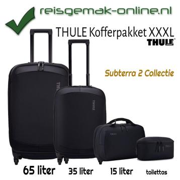 Thule Subterra 2 | 65L + 35L + 15L + toilettas | Zwart beschikbaar voor biedingen