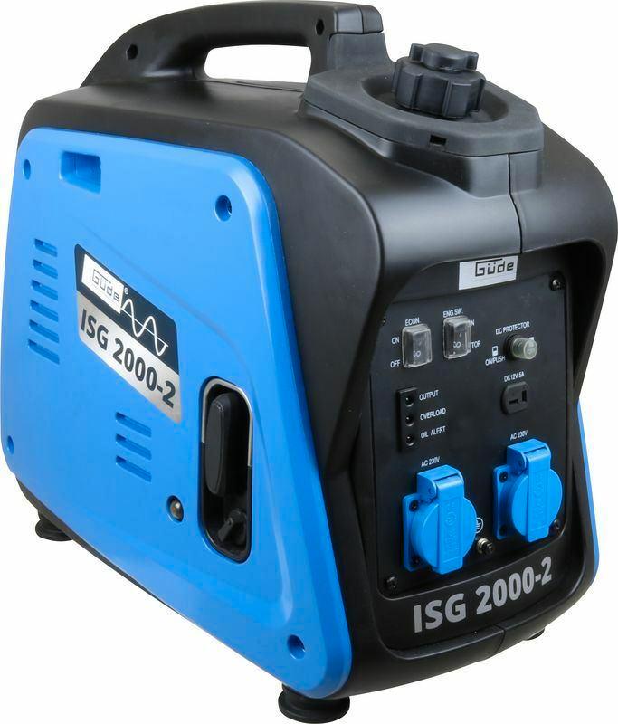 Gude ISG 2000-1 Stille inverter aggregaat max. 2000 Watt!!, Doe-het-zelf en Verbouw, Aggregaten, Nieuw, Benzine, Minder dan 5 kVA