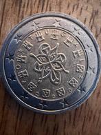 Error/misdruk 2002 portugal 2 euro munt misdruk/error, Postzegels en Munten, Munten | Europa | Euromunten, Ophalen, Portugal, 2 euro