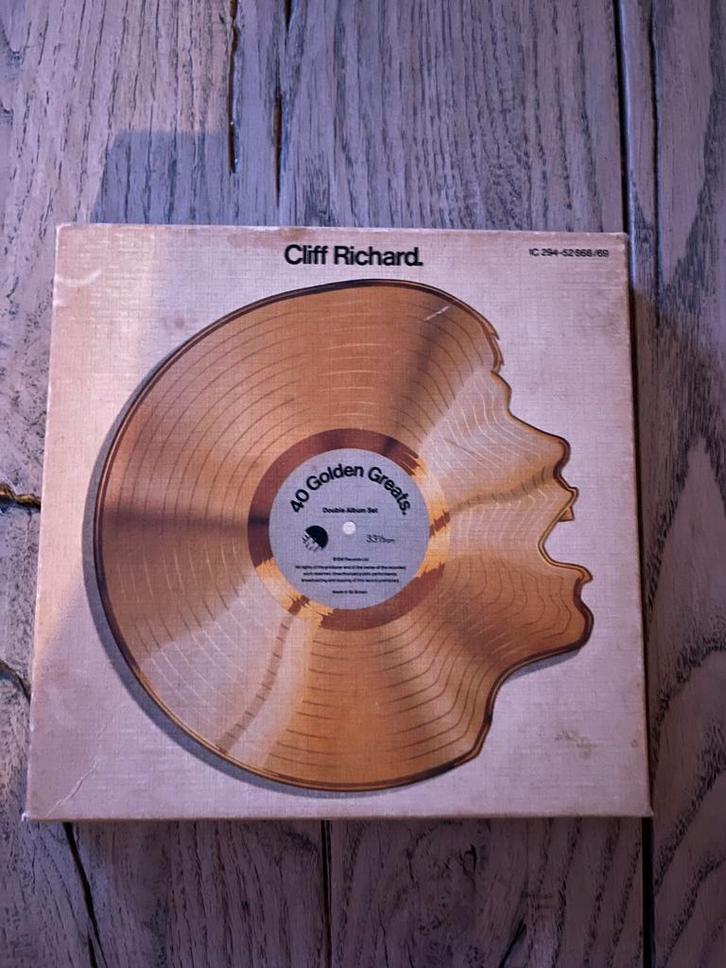 Cliff Richard - 40 Golden Greats op casseteband, Cd's en Dvd's, Cassettebandjes, Zo goed als nieuw, Origineel, 2 t/m 25 bandjes