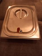 2 rvs stoomoven  schalen, 2 soorten, Ophalen of Verzenden, Gebruikt