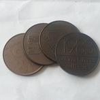 vintage bronzen penningen van Porsche diverse modellen, Ophalen of Verzenden, Brons, Buitenland