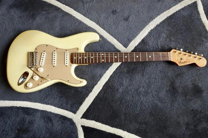 Haar "Strat", Muziek en Instrumenten, Snaarinstrumenten | Gitaren | Elektrisch, Zo goed als nieuw, Solid body, Overige merken