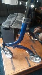 blauwe lichtgewicht  rollator, Diversen, Ophalen, Opvouwbaar, Gebruikt