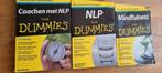 Shamash Alidina - Mindfulness voor Dummies.NLP voor Dummies., Ophalen of Verzenden, Gelezen, Shamash Alidina