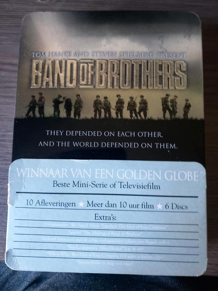 Band of Brothers Boxset DVD - Verzendkosten Koper, Cd's en Dvd's, Dvd's | Tv en Series, Zo goed als nieuw, Drama, Boxset, Vanaf 16 jaar