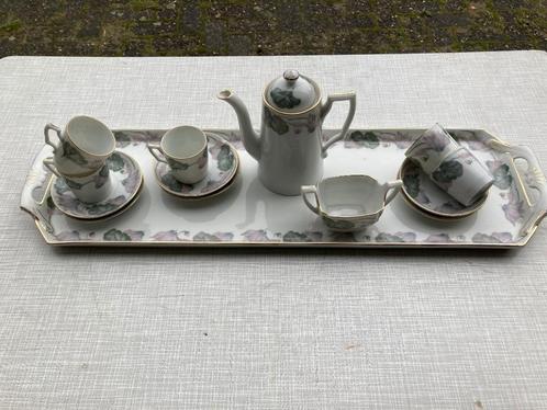 Vintage Koffieservies van C.Hoyng., Huis en Inrichting, Keuken | Servies, Zo goed als nieuw, Overige typen, Overige stijlen, Porselein