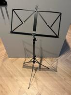 Muziekstandaard / Lessenaar - Inklapbaar, Muziek en Instrumenten, Standaards, Ophalen, Gebruikt, Muziekstandaard