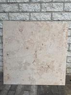 Jura Gelb beige marmeren tegels (gezoet), Ophalen, 60 cm of meer, Zo goed als nieuw, Minder dan 5 m²