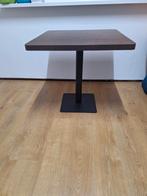 Bijzettafel, Huis en Inrichting, Tafels | Bijzettafels, Ophalen, Vierkant, Zo goed als nieuw, 75 cm of meer