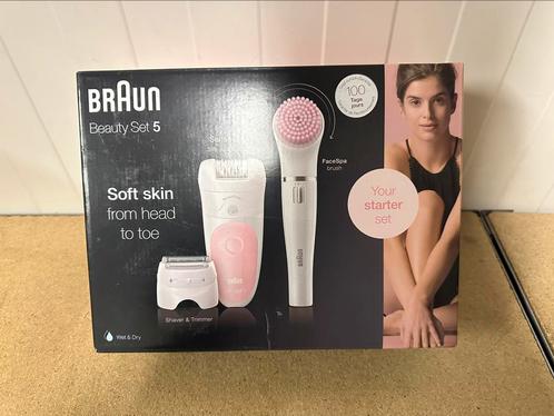 Braun Silk-épil 5 Beauty Set 5 5-875 - Epilator, Witgoed en Apparatuur, Persoonlijke-verzorgingsapparatuur, Nieuw, Scheren en Epileren