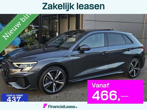 Audi A3 Sportback 40 TFSI e Edition 3x S-line Panorama/HUD/M, Auto's, Audi, Bedrijf, Lease, Financial lease, A3, ABS, Airbags