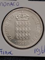 Monaco 10 Franc 1966 Rainier III "Prince Charles III" -  Ag, Postzegels en Munten, Verzenden, Overige landen, Losse munt, Zilver