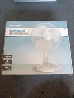 Nieuw in doos ventilator van Excellent, Witgoed en Apparatuur, Ophalen of Verzenden, Nieuw, Tafelventilator