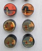 zeldzaam artdeco Aziade Paris 1925 mini pot parfum bakeliet, Antiek en Kunst, Verzenden