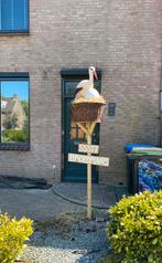 Ooievaar  met ei op broednest, Ophalen, Zo goed als nieuw