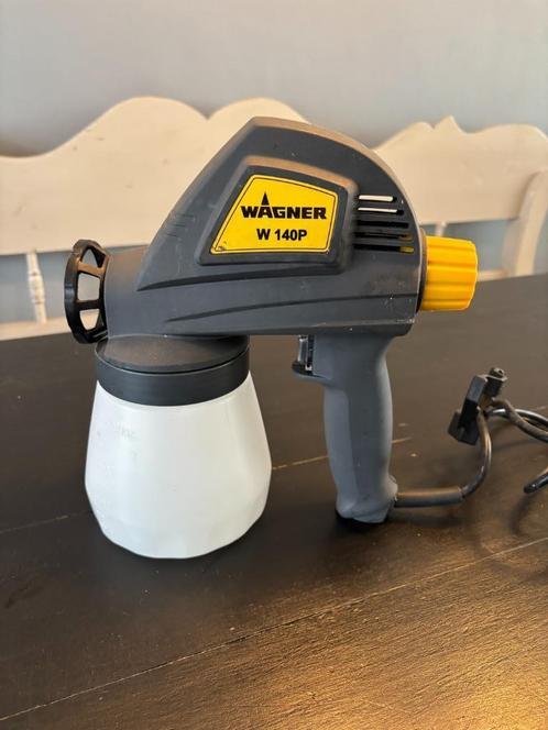 Nieuwe schone Wagner W 140P verfspuit - nooit gebruikt, Doe-het-zelf en Verbouw, Schildersmaterialen, Nieuw, Verfspuit of Verfpomp