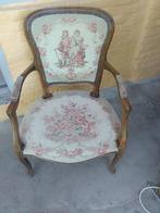 Zetel, Huis en Inrichting, Fauteuils, Ophalen, Gebruikt, Hout