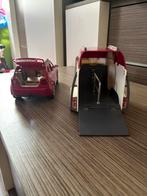 Schleich Paarden Auto met Trailer, Verzamelen, Speelgoed, Ophalen, Gebruikt