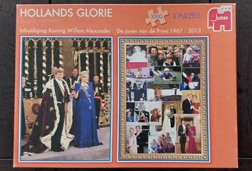 LEGPUZZEL   -Hollands Glorie-  (Inhuldiging Koning) beschikbaar voor biedingen