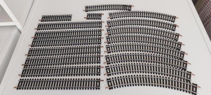 LIMA HO - LOT 19 DIVERSE LIMA RAILS (E2500713), Hobby en Vrije tijd, Modeltreinen | H0, Zo goed als nieuw, Rails, Gelijkstroom