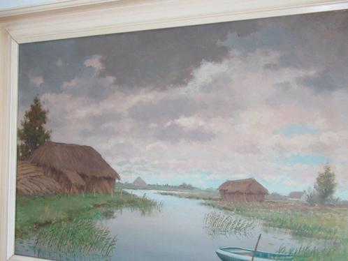 Jan Harm Oostendorp, Antiek en Kunst, Kunst | Schilderijen | Klassiek, Ophalen of Verzenden