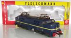[4372] NS E-loc 1215 blauw Fleischmann HO, Fleischmann, Locomotief, Gebruikt, Ophalen of Verzenden