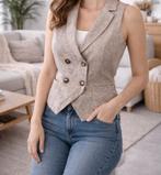 Styles by Steps gilet maat S, Bruin, Ophalen of Verzenden, Zo goed als nieuw, Jasje