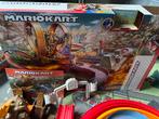 Hot Wheels Mario Kart Racebaan + 4 Auto's, Kinderen en Baby's, Ophalen, Hot Wheels, Racebaan, Gebruikt