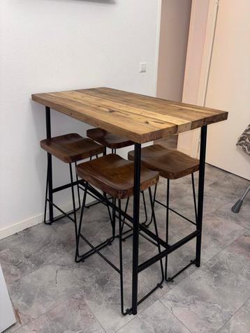 Bartafelset met Stoelen - Stijlvol & Compleet! beschikbaar voor biedingen