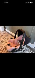 Maxi Cosi Pebbles Plus licht roze incl verkleiner + zonnekap, Autogordel of Isofix, Zijbescherming, Ophalen of Verzenden, Zo goed als nieuw