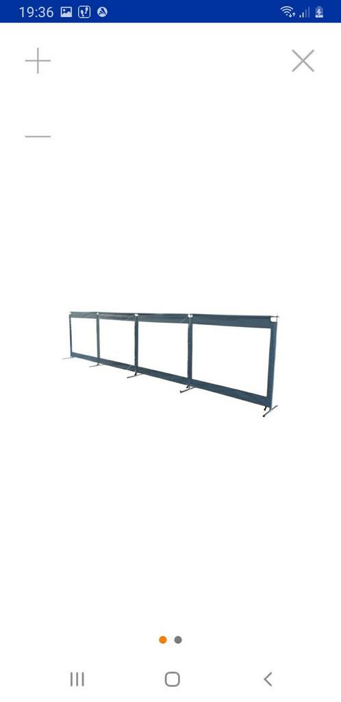 Windscherm 6meter zgan, Kinderen en Baby's, Speelgoed | Buiten | Actiespeelgoed, Zo goed als nieuw, Ophalen