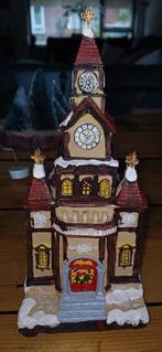 Kerstdorp Kerk met Klokkentoren, Diversen, Kerst, Ophalen, Zo goed als nieuw
