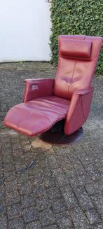 ZGAN draaifauteuil/sta op stoel Prominent 1.5 jaar, Huis en Inrichting, Fauteuils, Verzenden, Minder dan 75 cm, Leer, Zo goed als nieuw