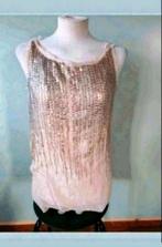 Superstar feestelijk top, Kleding | Dames, Maat 38/40 (M), Beige, Ophalen of Verzenden, Zo goed als nieuw