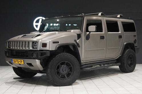 Hummer H2 6.0 V8 X + BRUSHED TITANIUM, Auto's, Hummer, Bedrijf, Te koop, H2, 4x4, Airbags, Airconditioning, Alarm, Android Auto