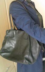 Fred de la bretoniere zwarte  leren tas ca.40x37 cm, Sieraden, Tassen en Uiterlijk, Tassen | Damestassen, Verzenden, Nieuw, Zwart