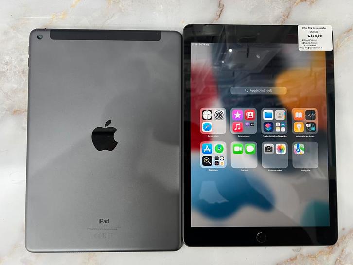 Appel iPad 9E Generatie/256GB, Computers en Software, Apple iPads, Apple iPad, Wi-Fi en Mobiel internet, 10 inch, 256 GB, Grijs
