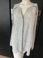Giulia e tu polkadot blouse maat 46 XL zwart wit, Wit, Maat 46/48 (XL) of groter, Giulia e tu, Ophalen of Verzenden