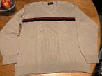 Cremekleurige trui maat XL met streep, Beige, Ophalen of Verzenden, Gedragen, Maat 56/58 (XL)