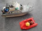 Playmobil politieboot met reddingssloep, Kinderen en Baby's, Speelgoed | Playmobil, Ophalen, Gebruikt